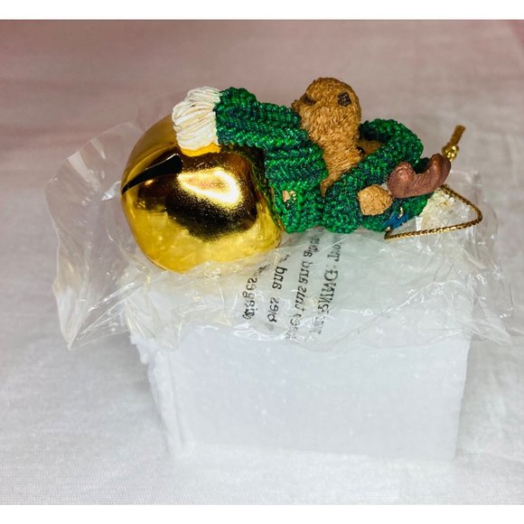 Vintage Boyds Bear & Friend Moose w/Bell Ornament - Picture 8 of 11
